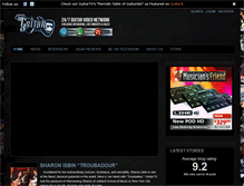 Tablet Screenshot of guitartv.com